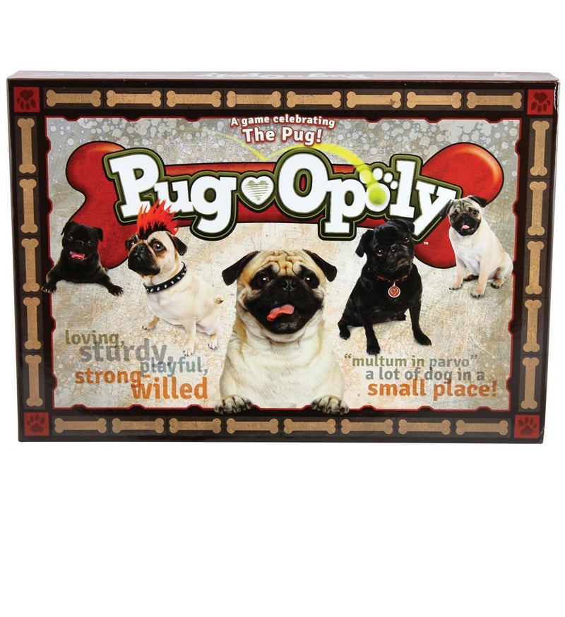 Late for The Sky Pug-Opoly Dog Board Game for Families & Adults â€“ Pug Lovers Property Trading Game, 2â€“6 Players, Ages 8+, One-Hour or Full Play, Fun Party Gift for Dog Owners - Image 1